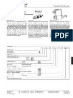 Wandfluh D - PPM22 - ME Proportional Throttle Valve