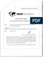 Imdrf Tech 190321 Nivd Dma Toc n9 PDF