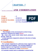 Chapter - 7: Control and Coordination