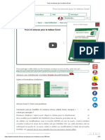 Trucs Et Astuces Pour Le Tableur Excel