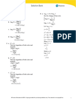 Exercise 3E: 1 Log Log