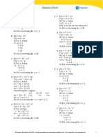 Edexcel IAL P2 Exercise 7A (Solution)