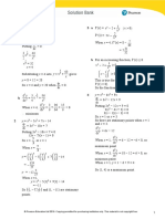 Edexcel IAL P2 Chapter Review 7 (Solution)