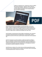 AutoCAD Es Un Programa de Dibujo Por Computadora CAD 2 y 3 Dimensiones