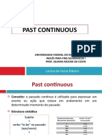 Slides - Past Continuous