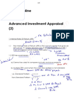 Adv Investment Appraisal 2