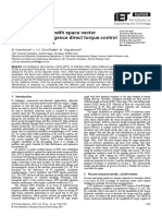 Multilevel Inverter With Space Vector Modulation Intelligence Direct Torque Control of Induction Motor - IET Power Electronics