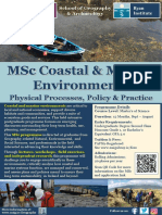 MSC Coastal & Marine Environments: Physical Processes, Policy & Practice