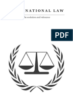 International Law: The Evolution and Relevance