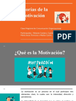 Clase Magistral - Teorías de La Motivación