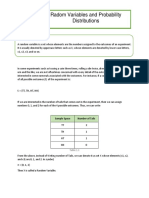 1 Random Variables