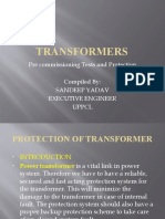 Transformer Protection and Testing