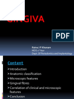 Gingiva: Raina J P Khanam