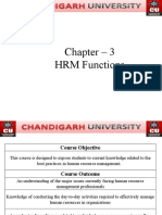 Chapter - 3 HRM Functions