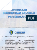 Pengurusan Bantuan Persekolahan 2019