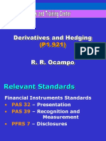 Accounting For Derivatives and Hedging