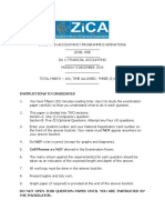 Diploma in Accountancy Programme December 2019 Examination Qa PDF