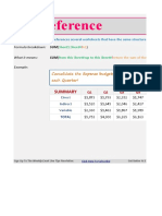 3D Reference: What Does It Do? Formula Breakdown: What It Means: Example