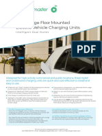 Fastcharge Floor Mounted Electric Vehicle Charging Units: Intelligent Dual Outlet