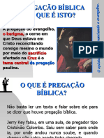 O Que É Pregação Bíblica