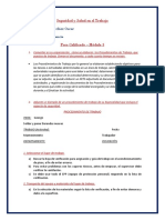 Foro Módulo 3 - Seguridad y Salud en El Trabajo PDF