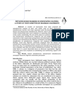 Metadiscourse Markers in Newspaper Columns: A Study of Texts Written by Nigerian Columnists