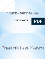 Formación Ministerial Servidores