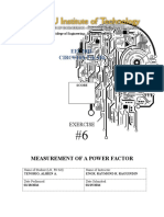 EEC201L Circuits 2 (Lab) : Measurement of A Power Factor