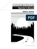 Onan Genset HDKCA HDKCB Operators Manual