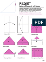 Pussyhat: Design and Diagram by Beth Johnson