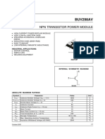 BUV298AV: NPN Transistor Power Module