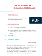 Determinacion de La Eficiencia Termica en Calderos Pirotubulares