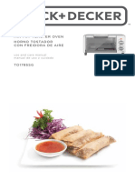 Air Fry Toaster Oven Horno Tostador Con Freidora de Aire: Use and Care Manual Manual de Uso y Cuidado