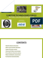 E-Motor Technologies For Ev: Motors, Controllers and Drivers