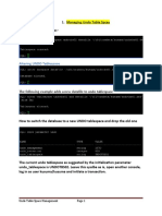 Managing Undo Table Spces