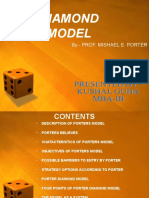 Diamond Model: By:-Prof. Mishael E. Porter