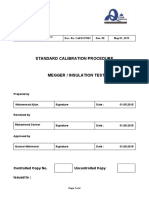 003-Megger - Insulation Tester