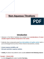 Non-Aqueous Titrations