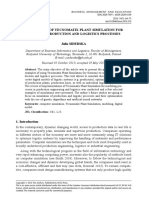 Application of Tecnomatix Plant Simulation For Mod PDF