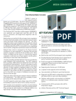 FlexPoint - GX-T - Media Converter Data Sheet