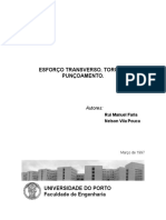 Texto Sobre Esforco Transverso e Torcao