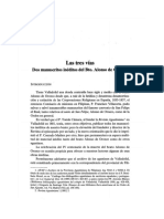 Las Tres Vías Dos Manuscritos Inéditos Del Bto. Alonso de Orozco Estudio - 1991 - 2 - 07 PDF