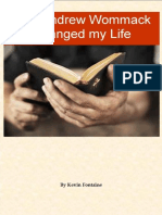 How Andrew Wommack Changed My Life - Kevin Fontaine PDF