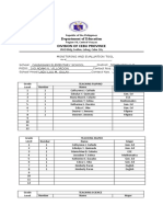 Monitoring and Evaluation Template Calbasaan IS