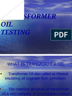 Transformer Oil Testing