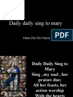 Daily Daily Sing To Mary