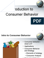 Introduction To Consumer Behavior