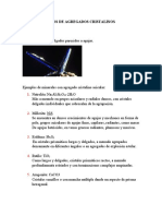 Tipos de Agregados Cristalinos