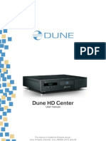 Dune HD Center: User Manual