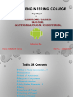 Android Based Automation Project